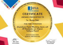 کسب مدال طلای ششمین رقابت بین‌المللی اختراع IFIA توسط دانشجوی پرستاری دانشگاه علوم پزشکی گناباد