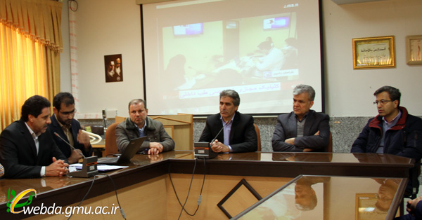 حضور نماینده و فرماندار شهرستان گناباد در جمع مسئولان و اعضای هیئت علمی دانشکده پرستاری و مامایی